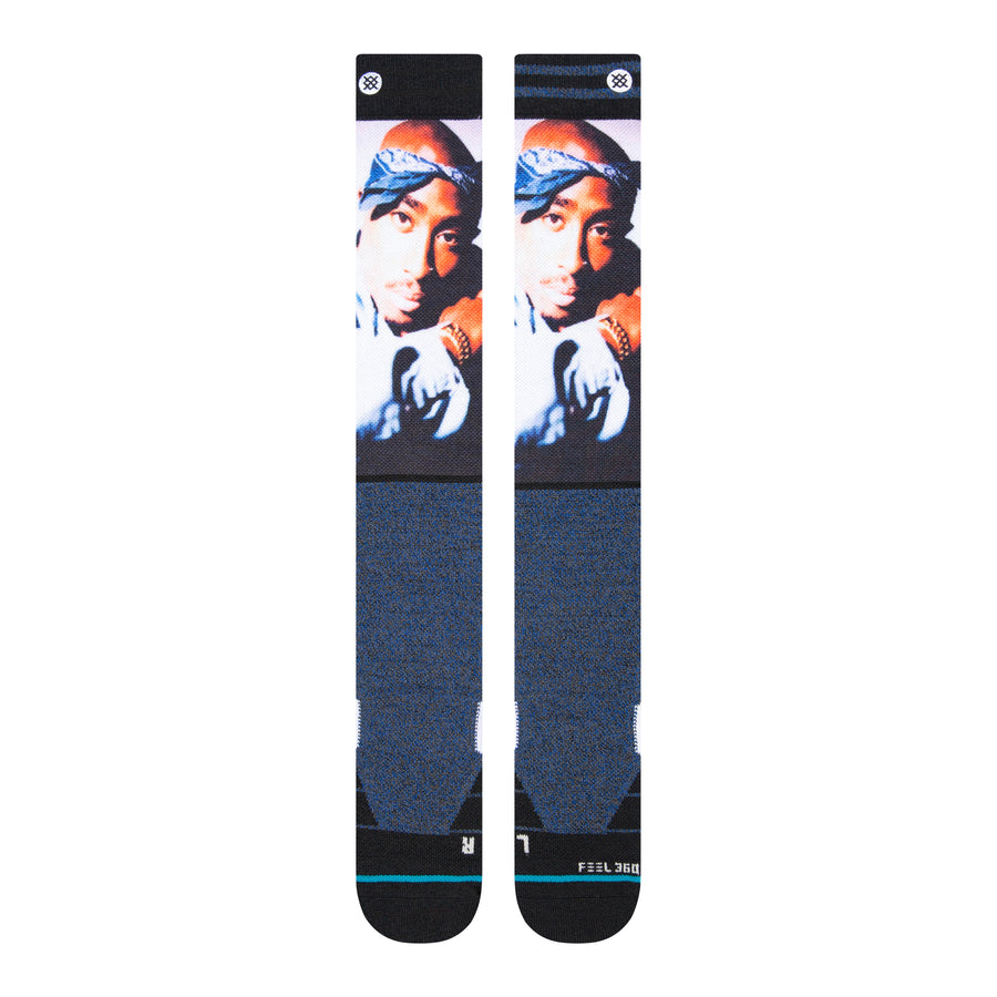 Tupac x stance snow makaveli socks