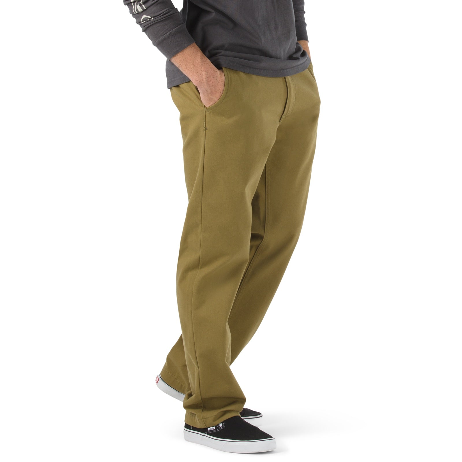 PANTALON HOMME CHINO AUTHENTIC RELAX ( 2 couleurs )