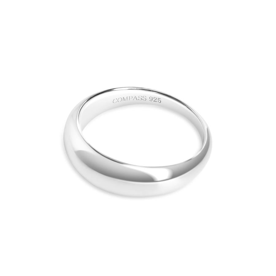 BIJOUX, BAGUE, RING, FEMME, DOME, VERMEIL, TWENTY COMPASS
