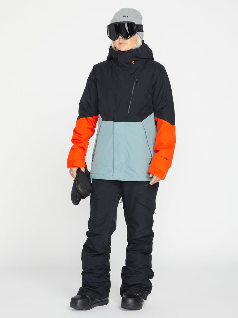 VOLCOM // MANTEAU FEMME ARIS GORE-TEX ISOLÉ - GREEN ASH