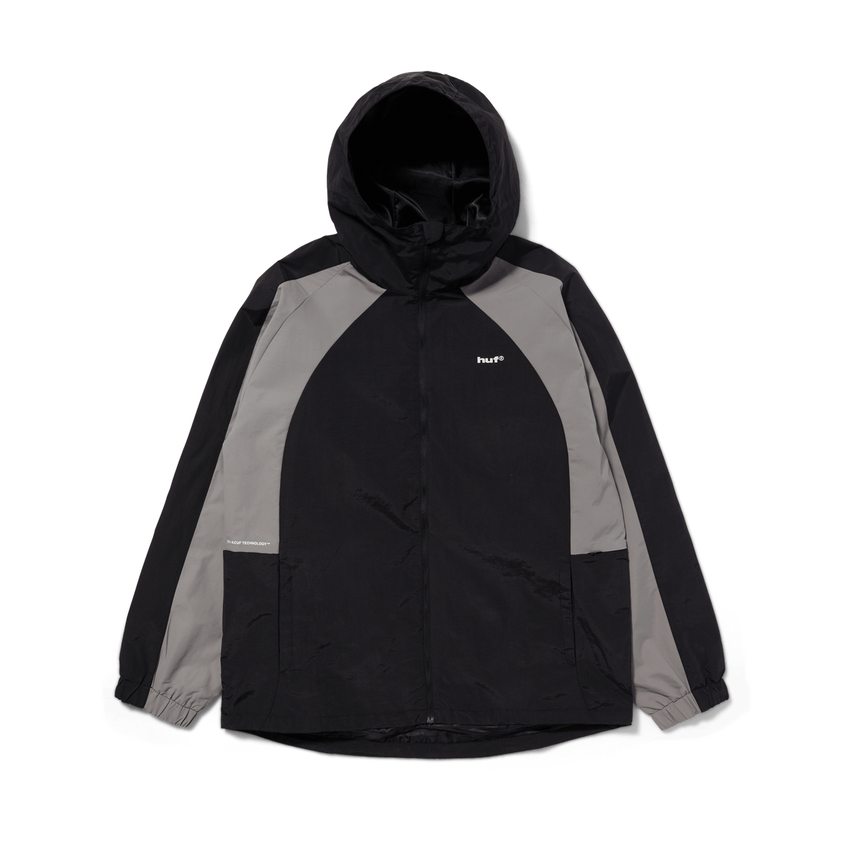 MANTEAU-PRINTEMPS-COUPE-VENT-MEN-HOMME-HUF-SET-SHELL-BLACK-NOIR-WINDBREAKER-DM2-SHOP-01