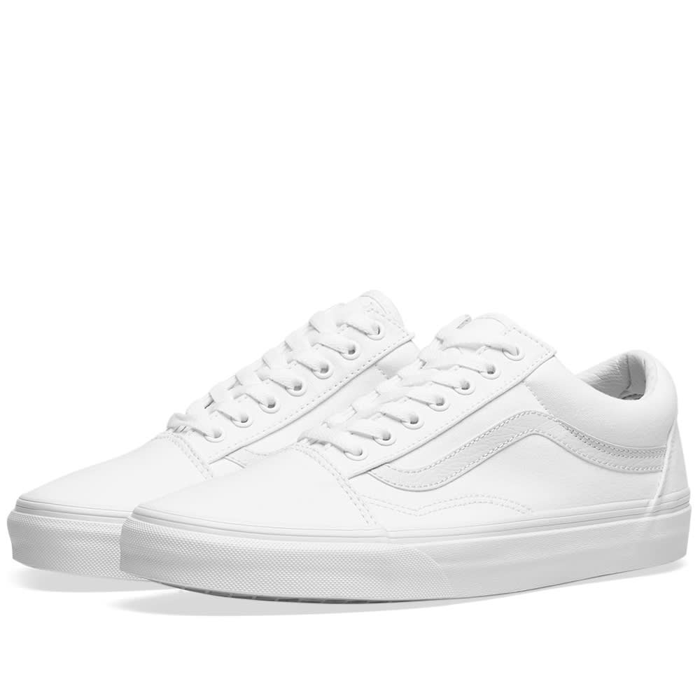 CHAUSSURES UNISEXE OLD SKOOL TOUT BLANC
