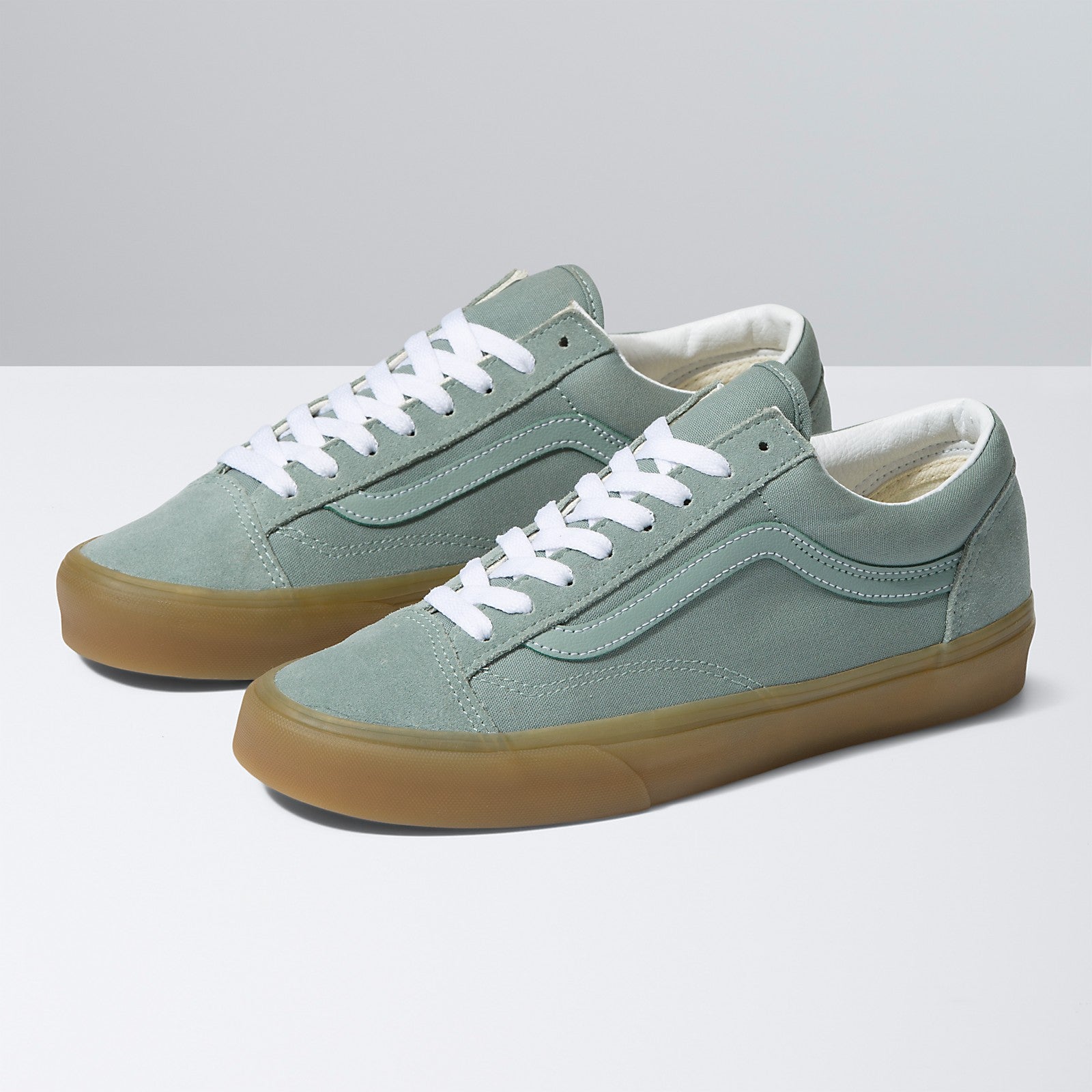 VANS // CHAUSSURES UNISEXE STYLE 36 GREEN