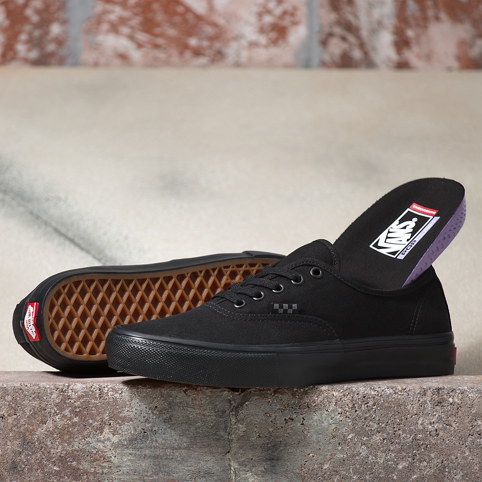 VANS // CHAUSSURES AUTHENTIC SKATE ALL BLACK
