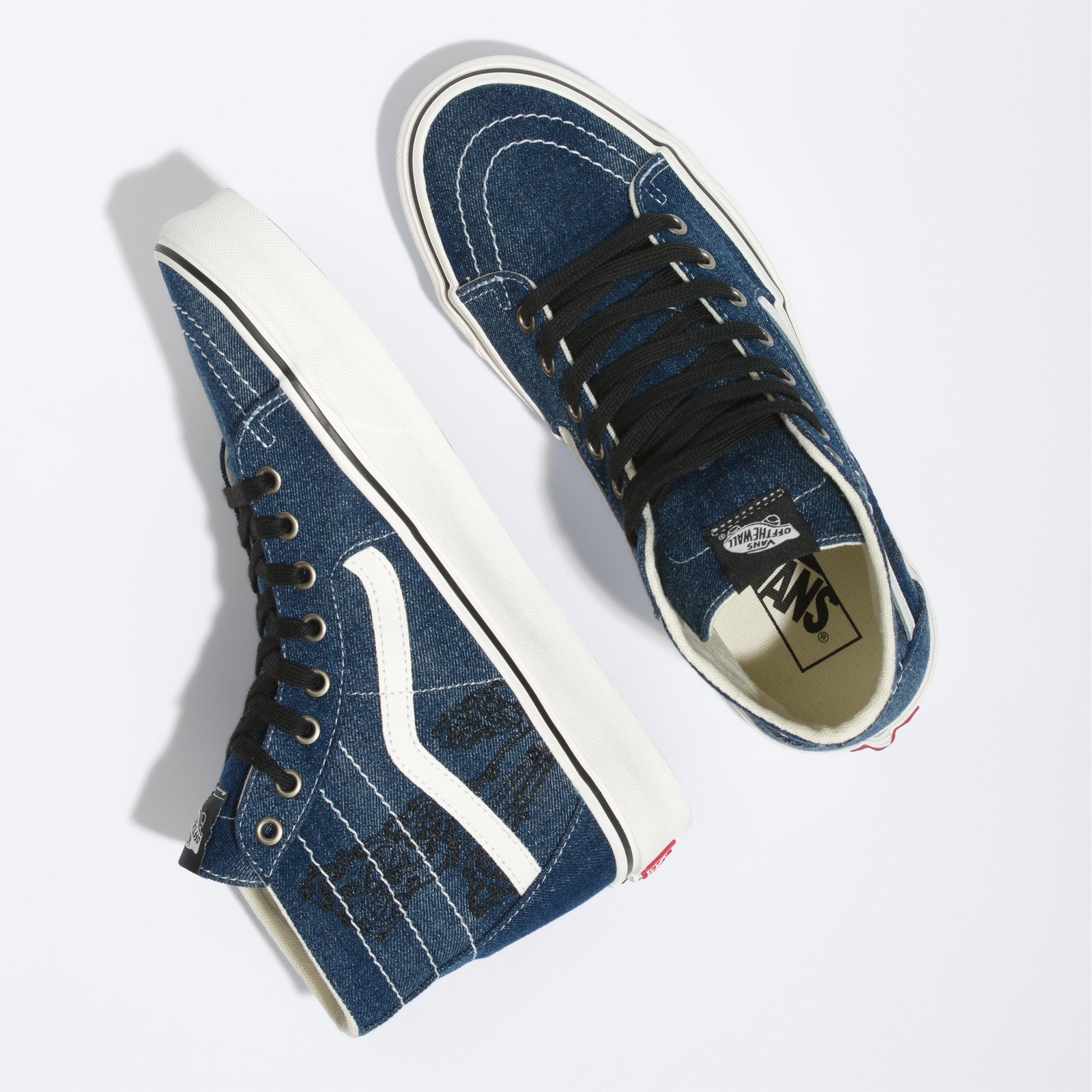 CHAUSSURES SK8-HI TAPERED DENIM