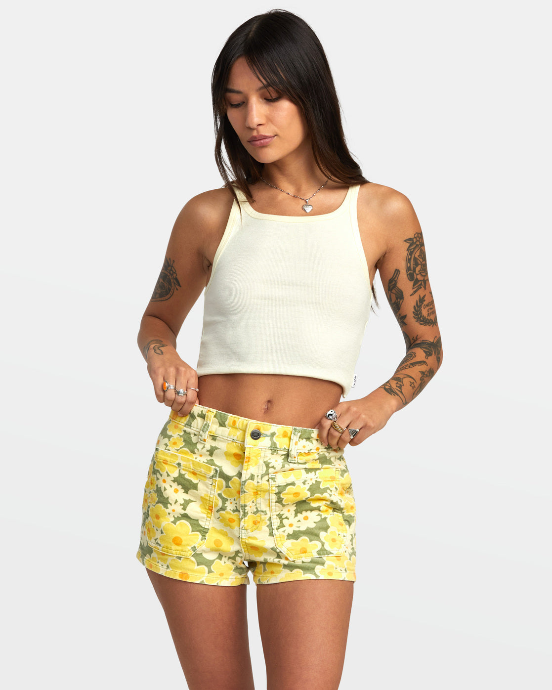 SHORT-FEMME-BELLE-CORD-RVCA-FLOWERS-DM2-SHOP-01