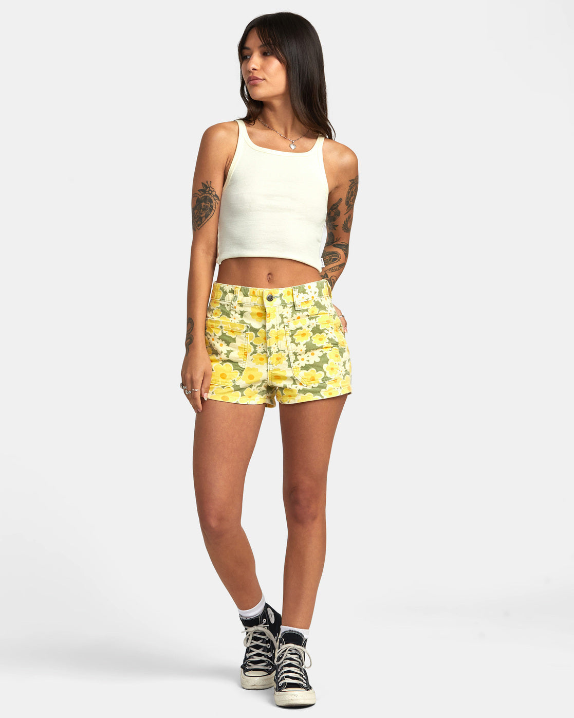 SHORT-FEMME-BELLE-CORD-RVCA-FLOWERS-DM2-SHOP-AVJNS00186-01