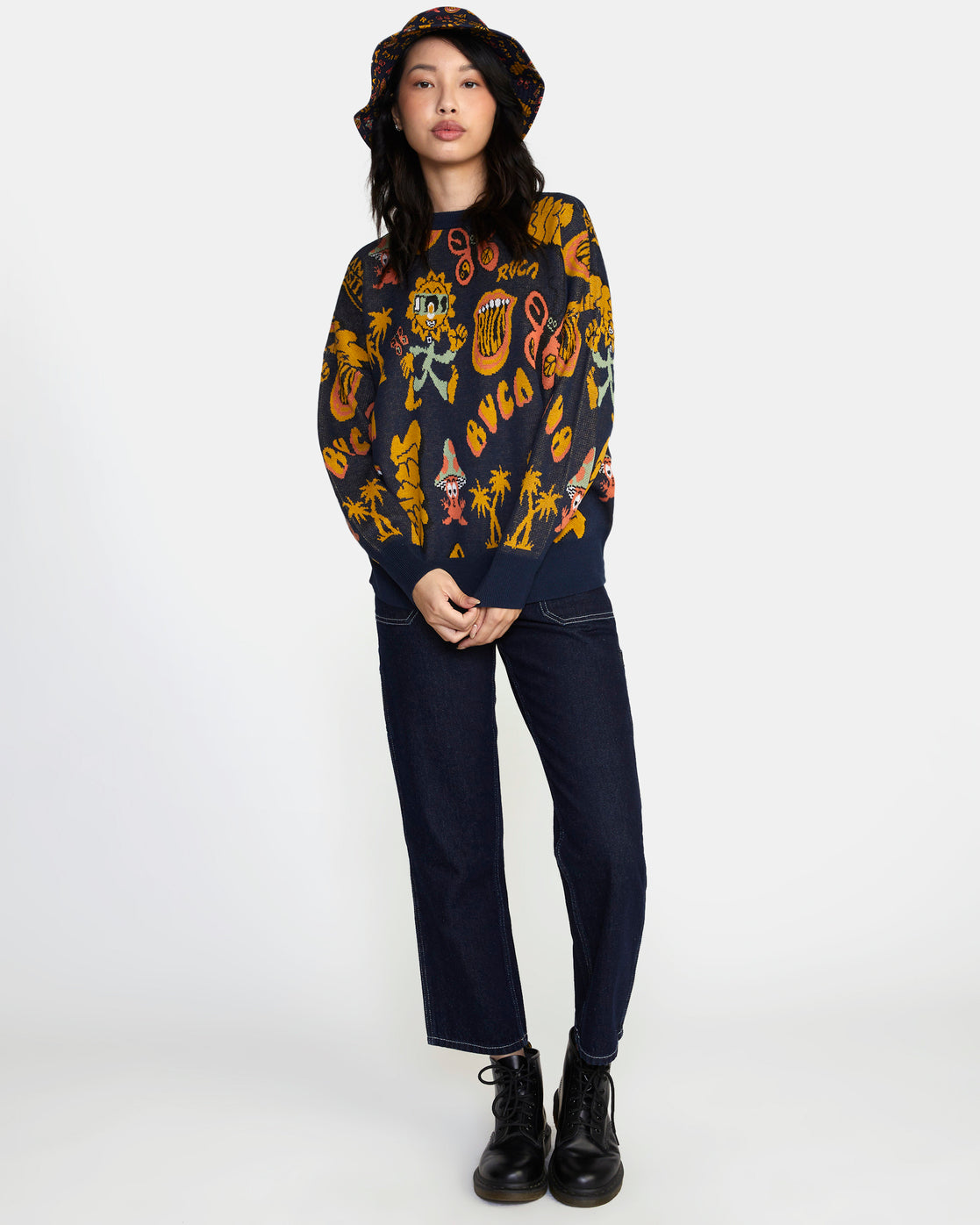 RVCA TRICOT FEMME SCATTERED SWEATER