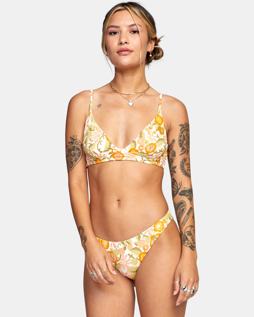 RVCA // BIKINI HAUT FEMME AVANT GARDNER HIGH TRIANGLE