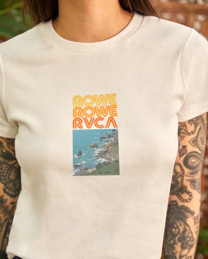 RVCA T-SHIRT FEMME CALIFORNIA