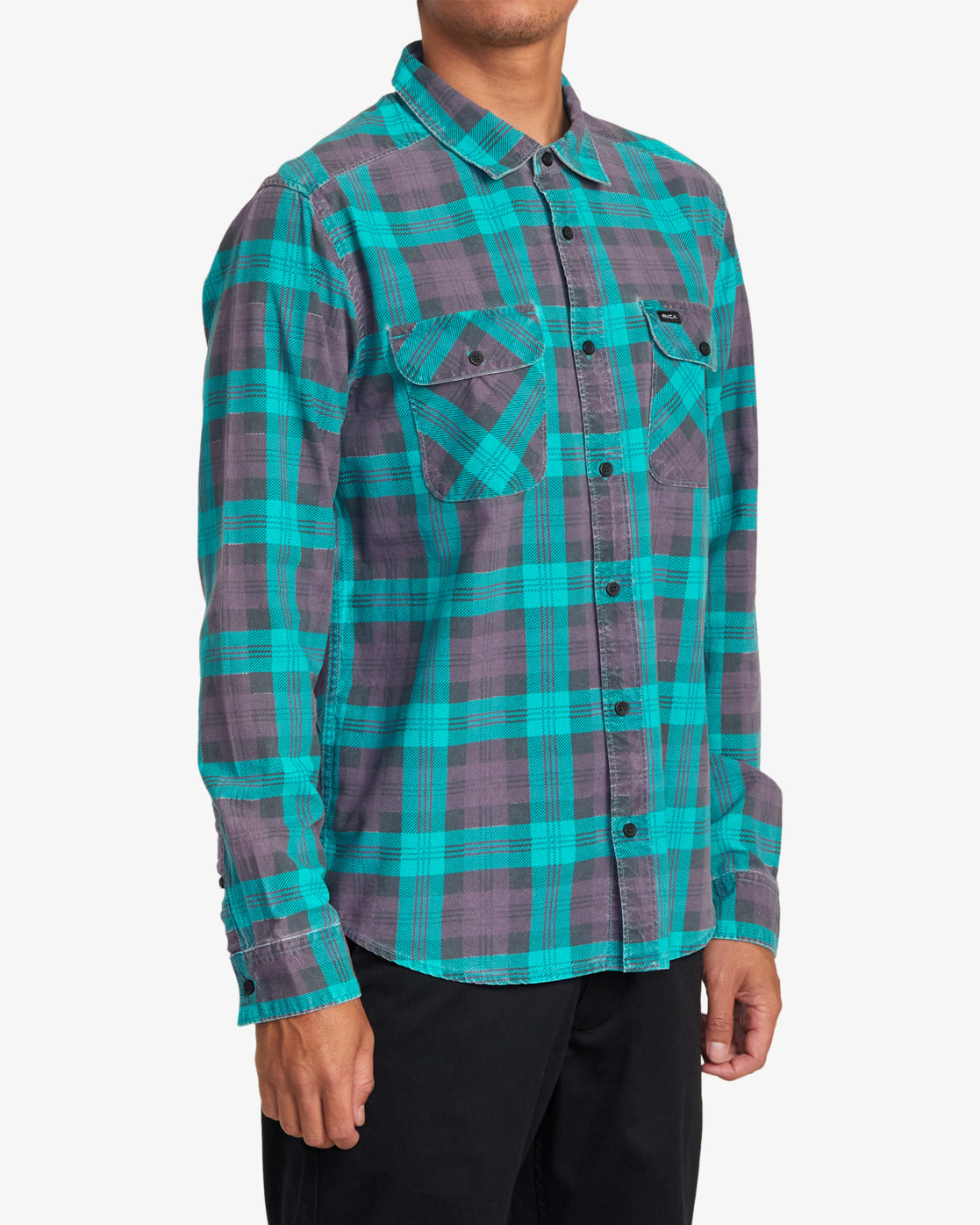 RVCA CHEMISE FLANNEL HOMME PANHANDLE